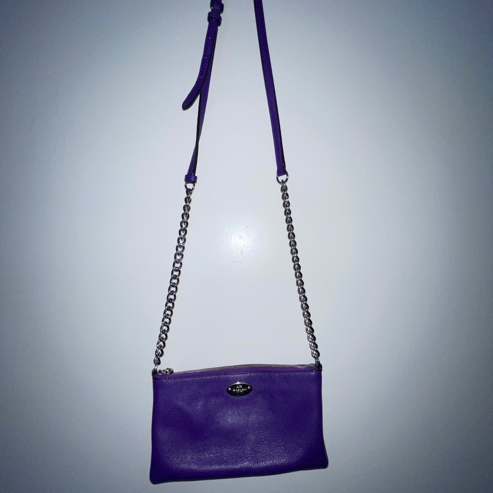 COACH Purple Crossbody Purse
